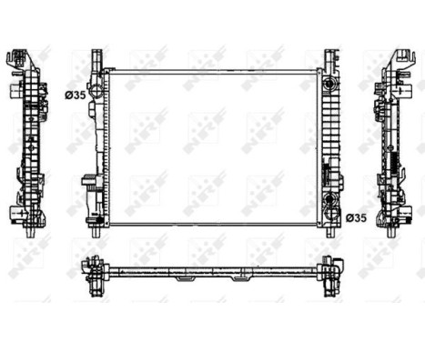 Radiator, engine cooling, Image 5