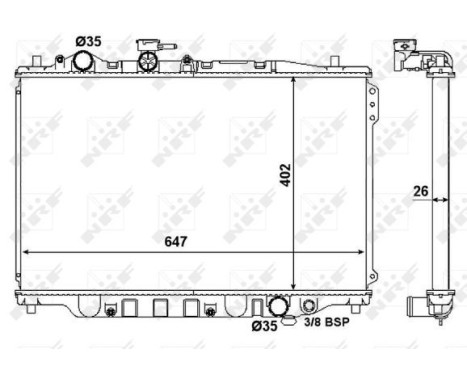 Radiator, engine cooling, Image 5
