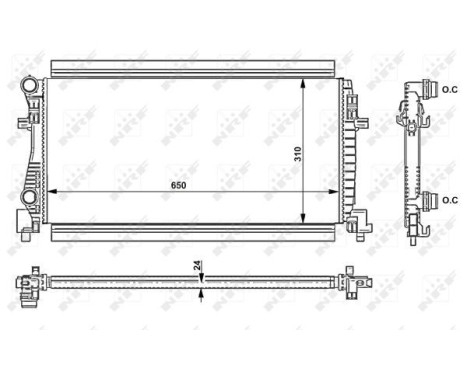 Radiator, engine cooling, Image 4