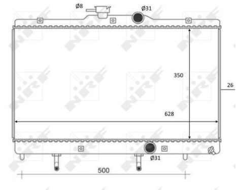 Radiator, engine cooling, Image 2