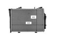 Radiator, engine cooling