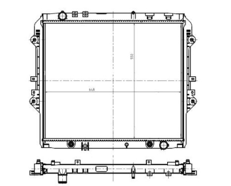 Radiator, engine cooling, Image 4