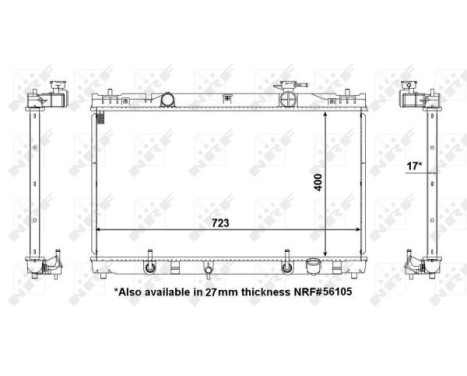 Radiator, engine cooling