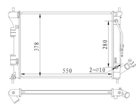 Radiator, engine cooling, Image 2