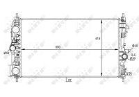 Radiator, engine cooling