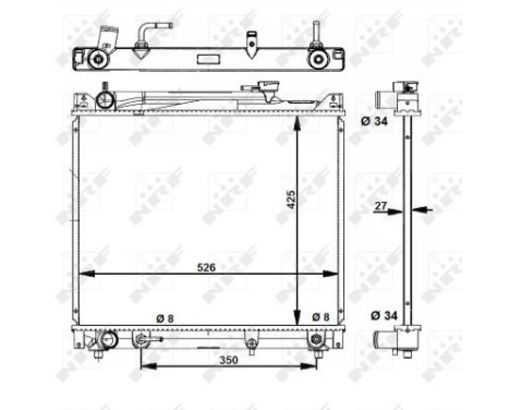 Radiator, engine cooling, Image 2