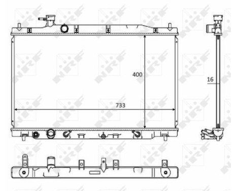 Radiator, engine cooling, Image 4