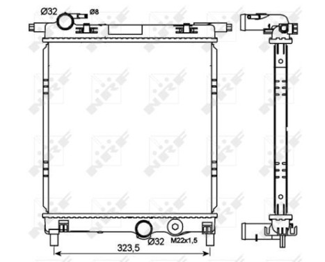 Radiator, engine cooling, Image 2