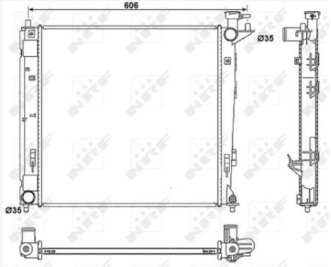 Radiator, engine cooling, Image 5