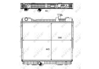 Radiator, engine cooling