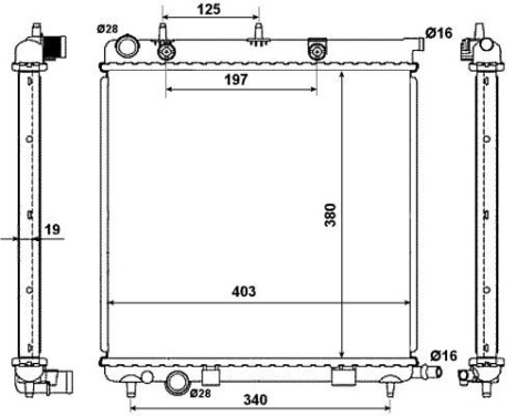 Radiator, engine cooling, Image 5