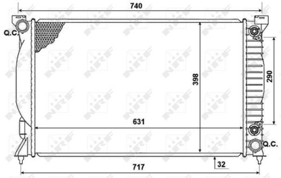 Radiator, engine cooling, Image 2