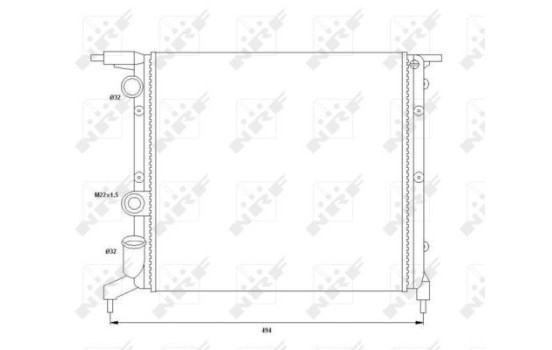 Radiator, engine cooling, Image 5