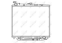 Radiator, engine cooling