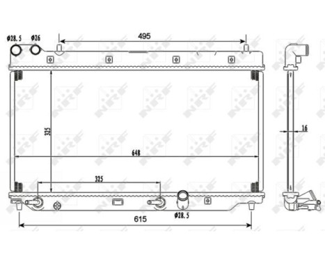 Radiator, engine cooling, Image 2