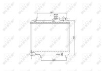 Radiator, engine cooling