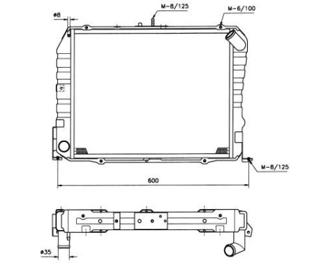 Radiator, engine cooling, Image 2
