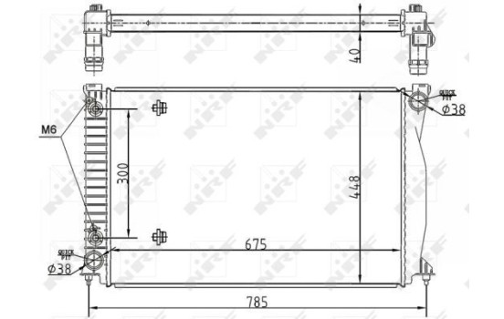 Radiator, engine cooling, Image 5
