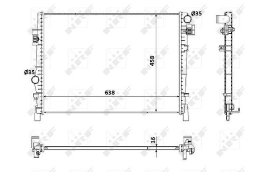 Radiator, engine cooling, Image 5