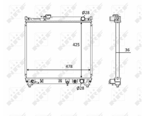 Radiator, engine cooling, Image 3