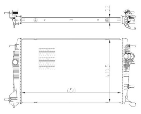 Radiator, engine cooling, Image 5