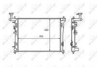 Radiator, engine cooling