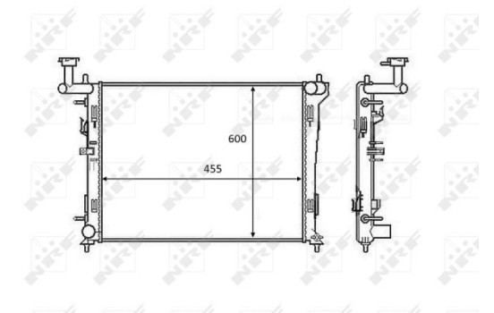 Radiator, engine cooling