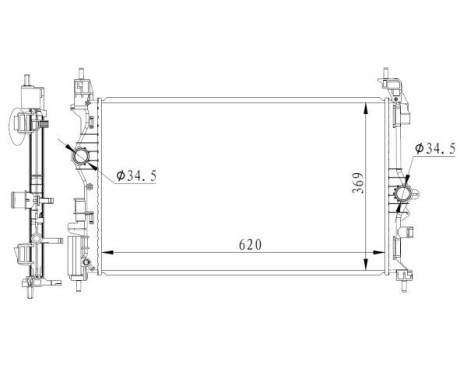 Radiator, engine cooling, Image 5