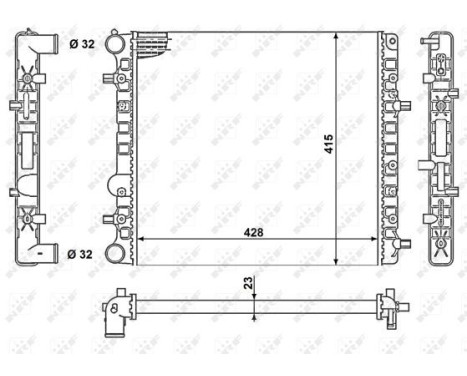 Radiator, engine cooling, Image 2