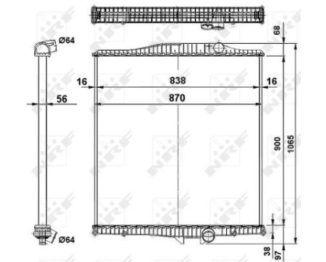Radiator, engine cooling, Image 5