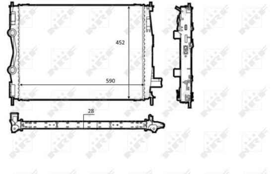Radiator, engine cooling, Image 6