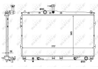 Radiator, engine cooling