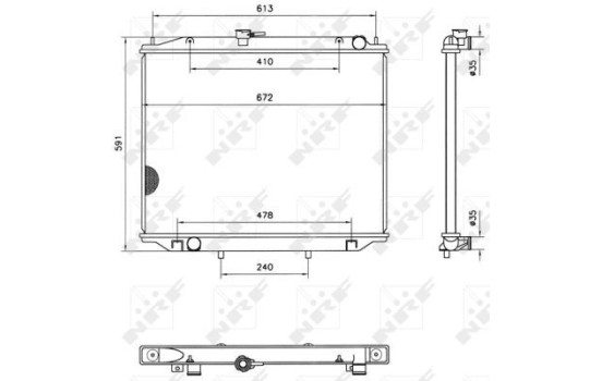 Radiator, engine cooling, Image 3