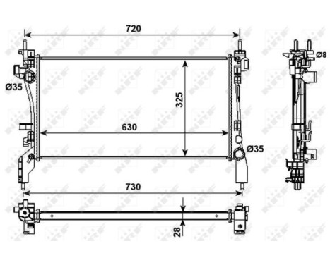 Radiator, engine cooling, Image 5