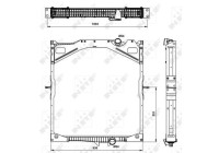 Radiator, engine cooling