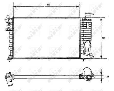 Radiator, engine cooling, Image 4