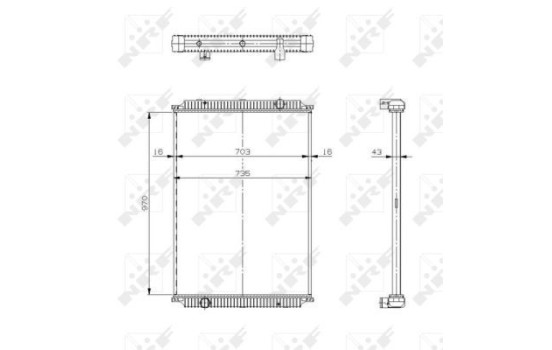 Radiator, engine cooling, Image 5