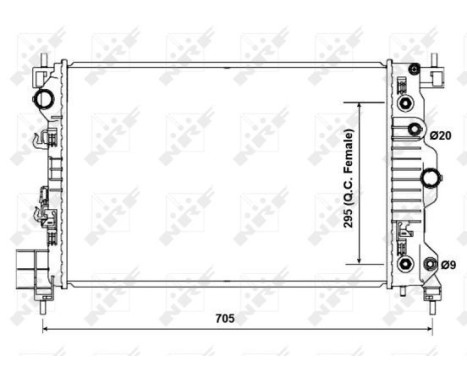 Radiator, engine cooling, Image 5