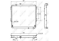 Radiator, engine cooling