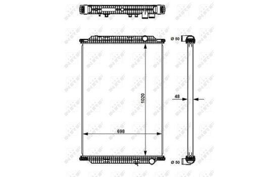 Radiator, engine cooling, Image 3