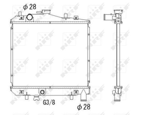 Radiator, engine cooling, Image 5