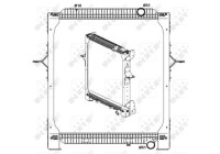 Radiator, engine cooling