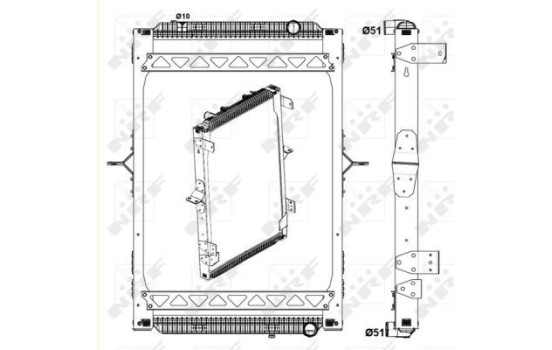 Radiator, engine cooling, Image 5