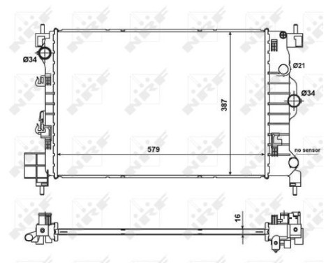 Radiator, engine cooling, Image 4