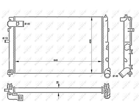 Radiator, engine cooling, Image 5