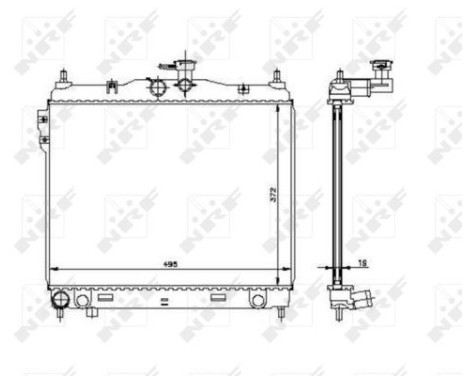 Radiator, engine cooling, Image 3