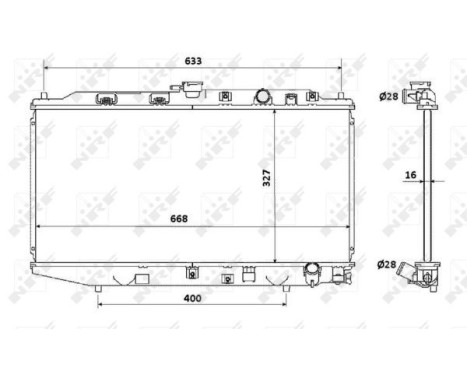 Radiator, engine cooling, Image 4