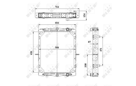 Radiator, engine cooling, Image 4