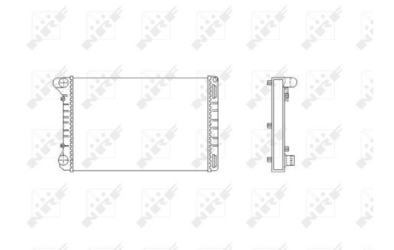 Radiator, engine cooling