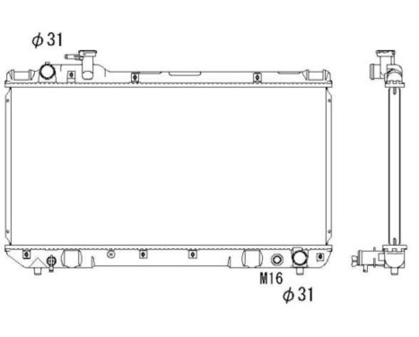 Radiator, engine cooling, Image 4